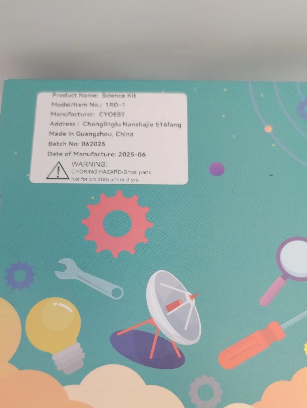 STEM Kit – DIY Build A Mini FM Speaker Radio, Ages 8+ *OPEN BOX* COMPLETE